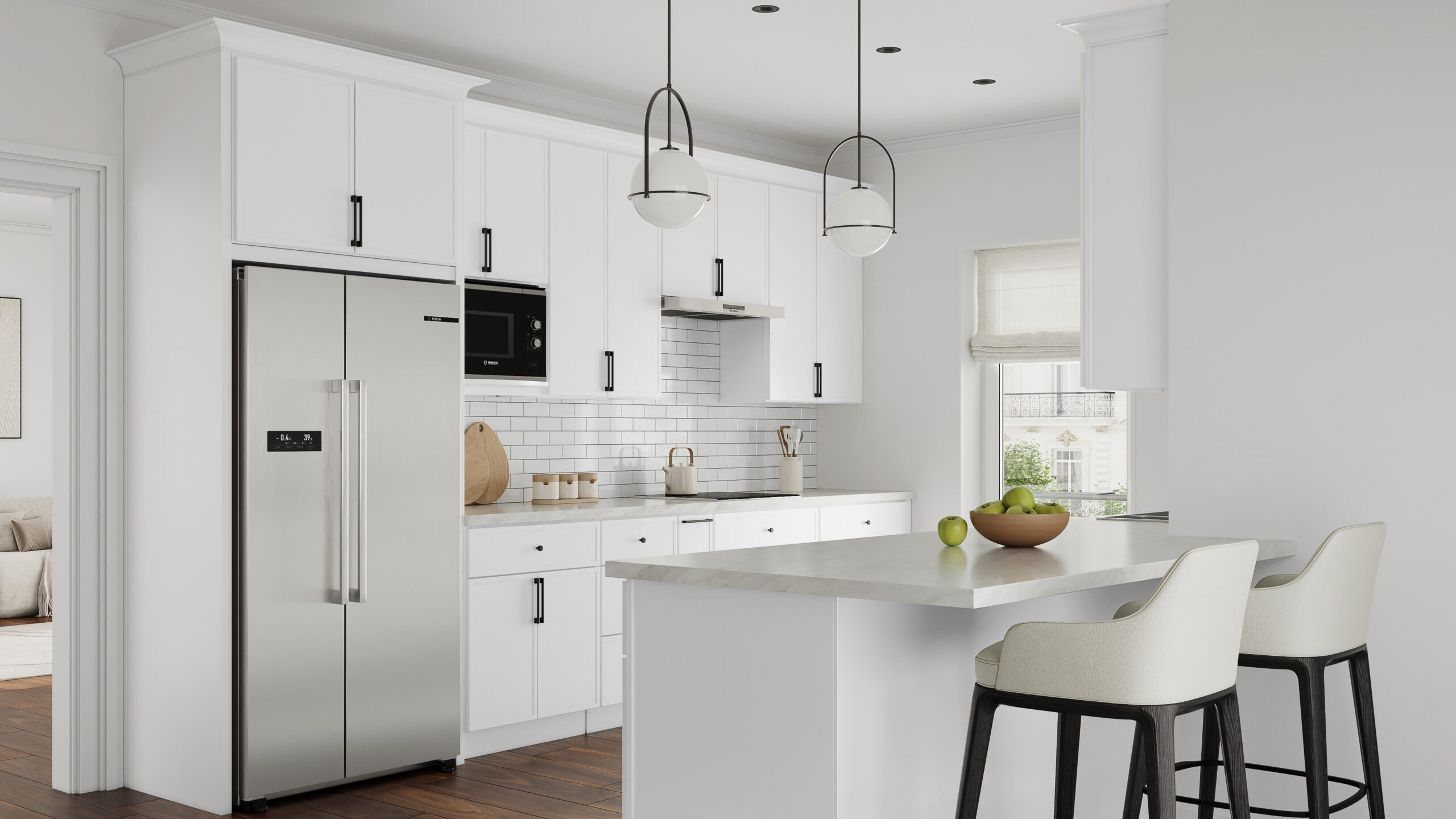 Highland Cabinetry Inc Nano White Cabinets