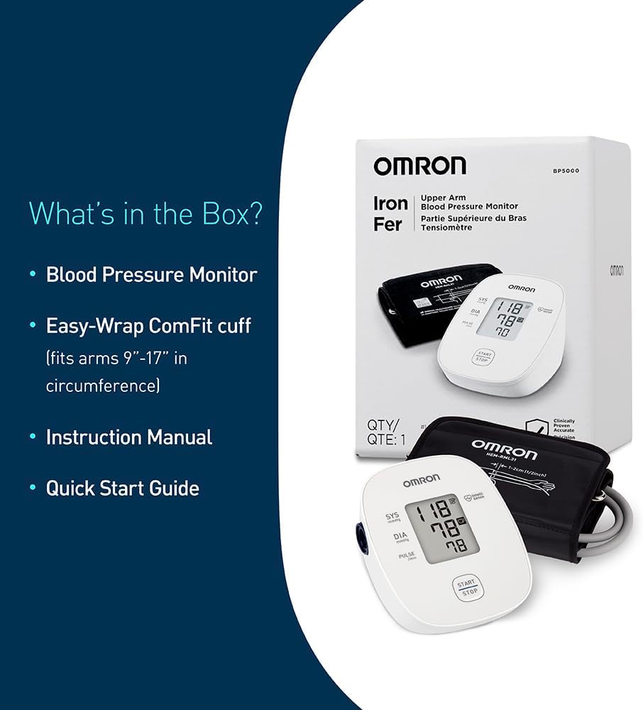Omron BP5000 Iron Blood Pressure Monitor