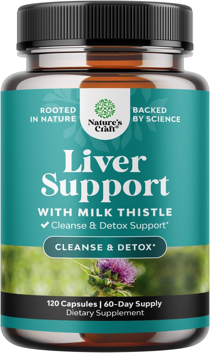 Natures Craft Liver Cleanse Detox & Repair 120 Capsules