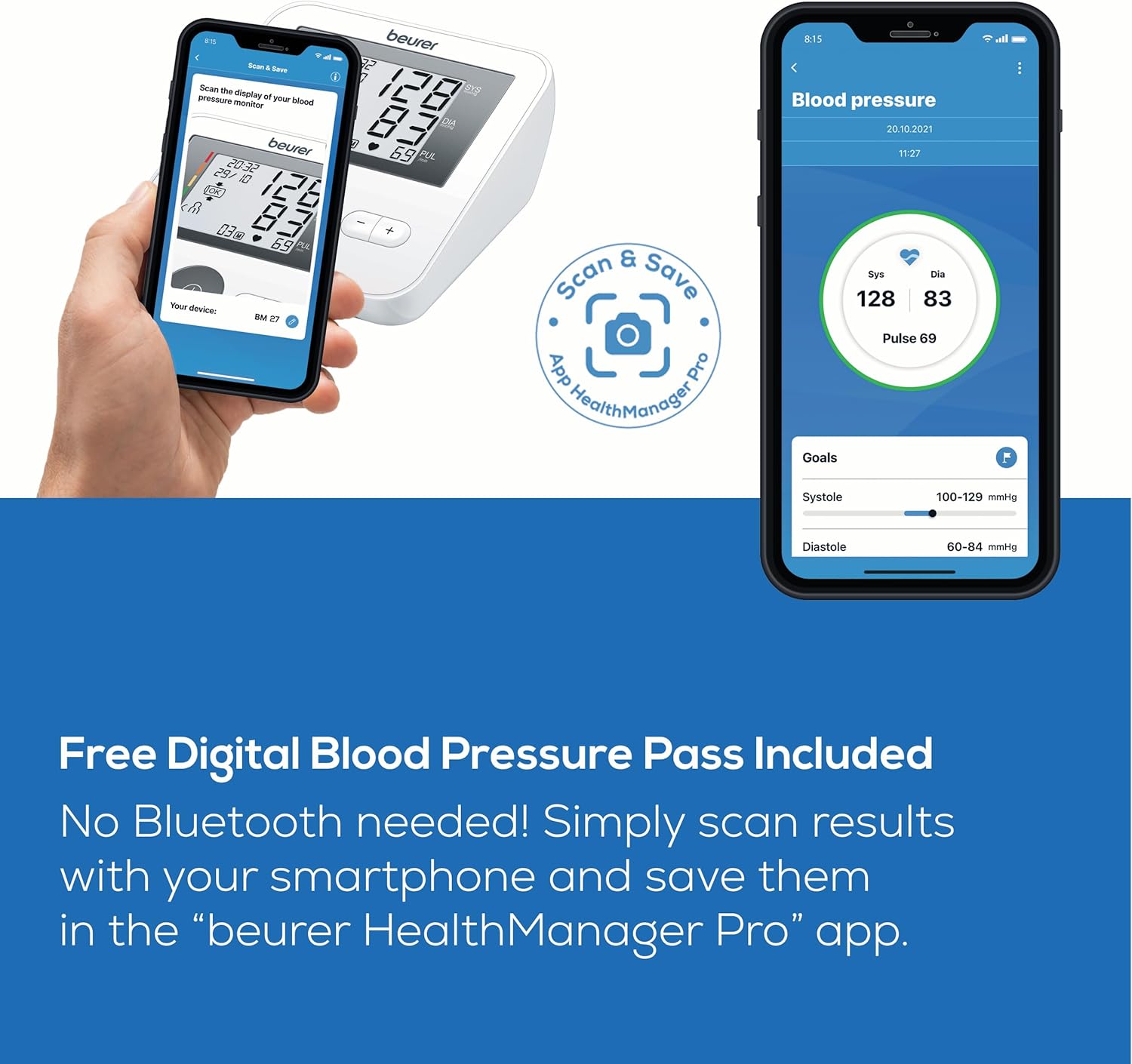 Beurer BM27 Upper Arm Blood Pressure Monitor