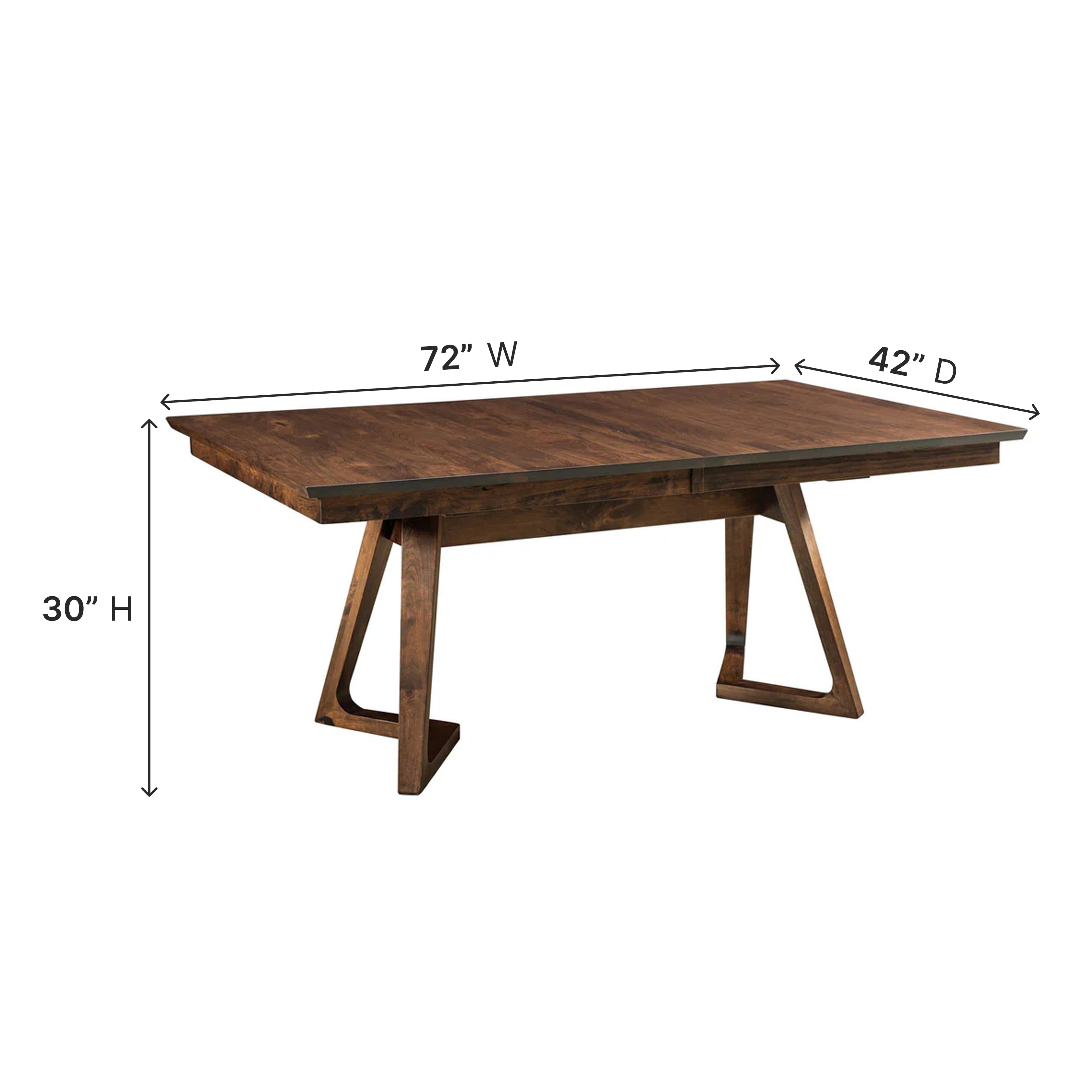 Amish Venice Trestle Table