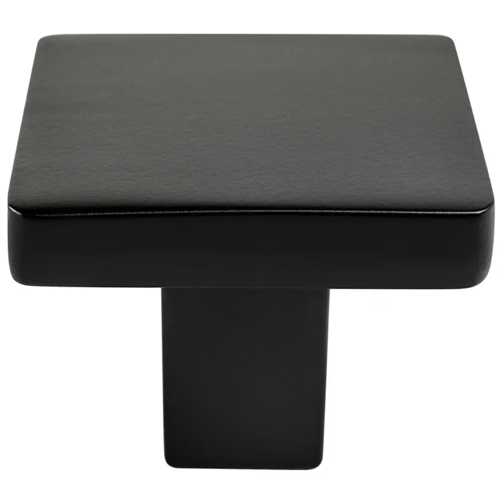 Wur 1-1/8" Advantage-1 Square Knob, Black