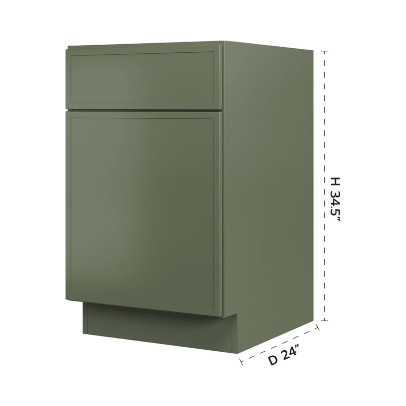 Highland Cabinetry Inc Nano Green Cabinets