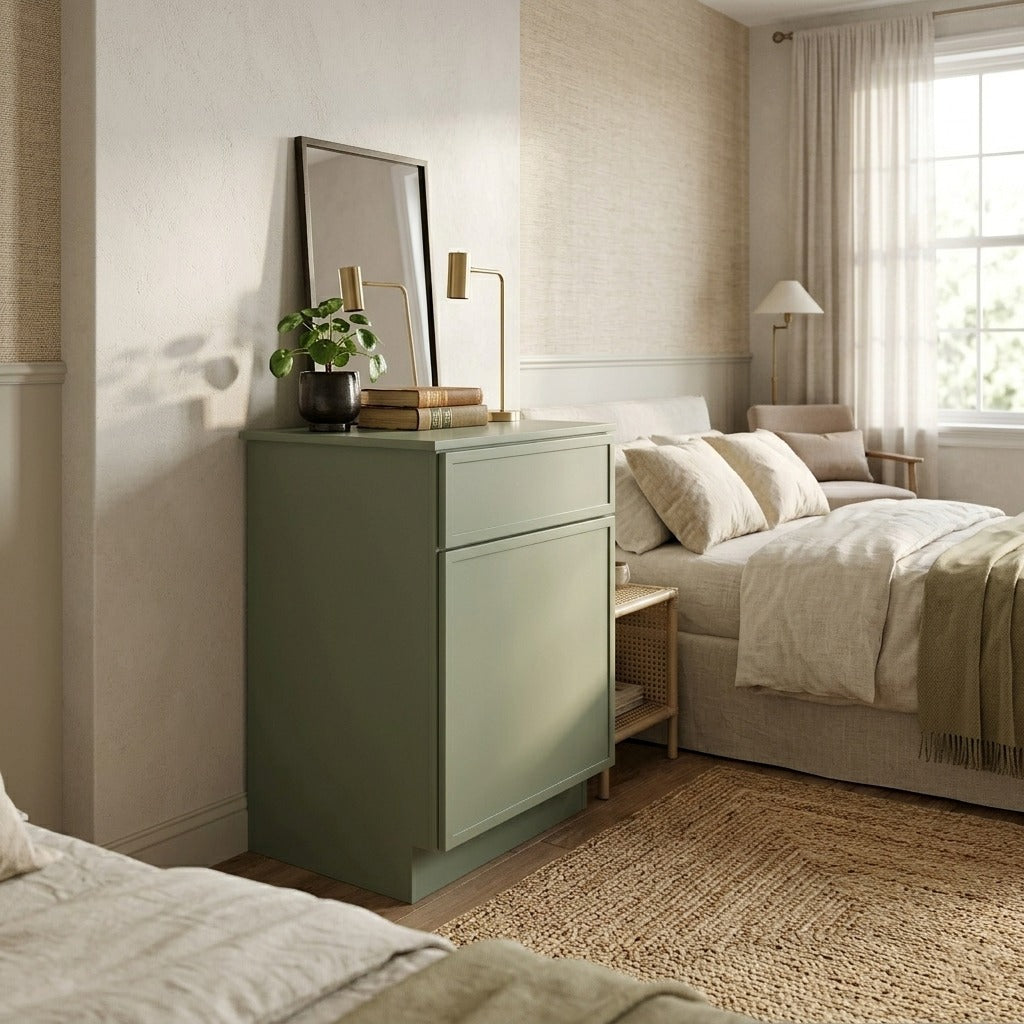 Highland Cabinetry Inc Nano Green Cabinets
