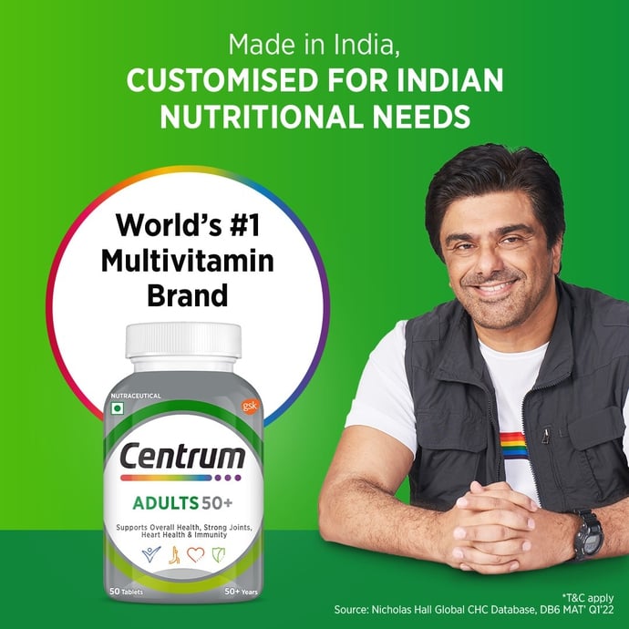 Centrum Adults Age 50+ (50 Tablets)