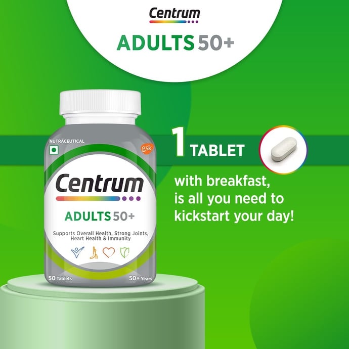 Centrum Adults Age 50+ (50 Tablets)