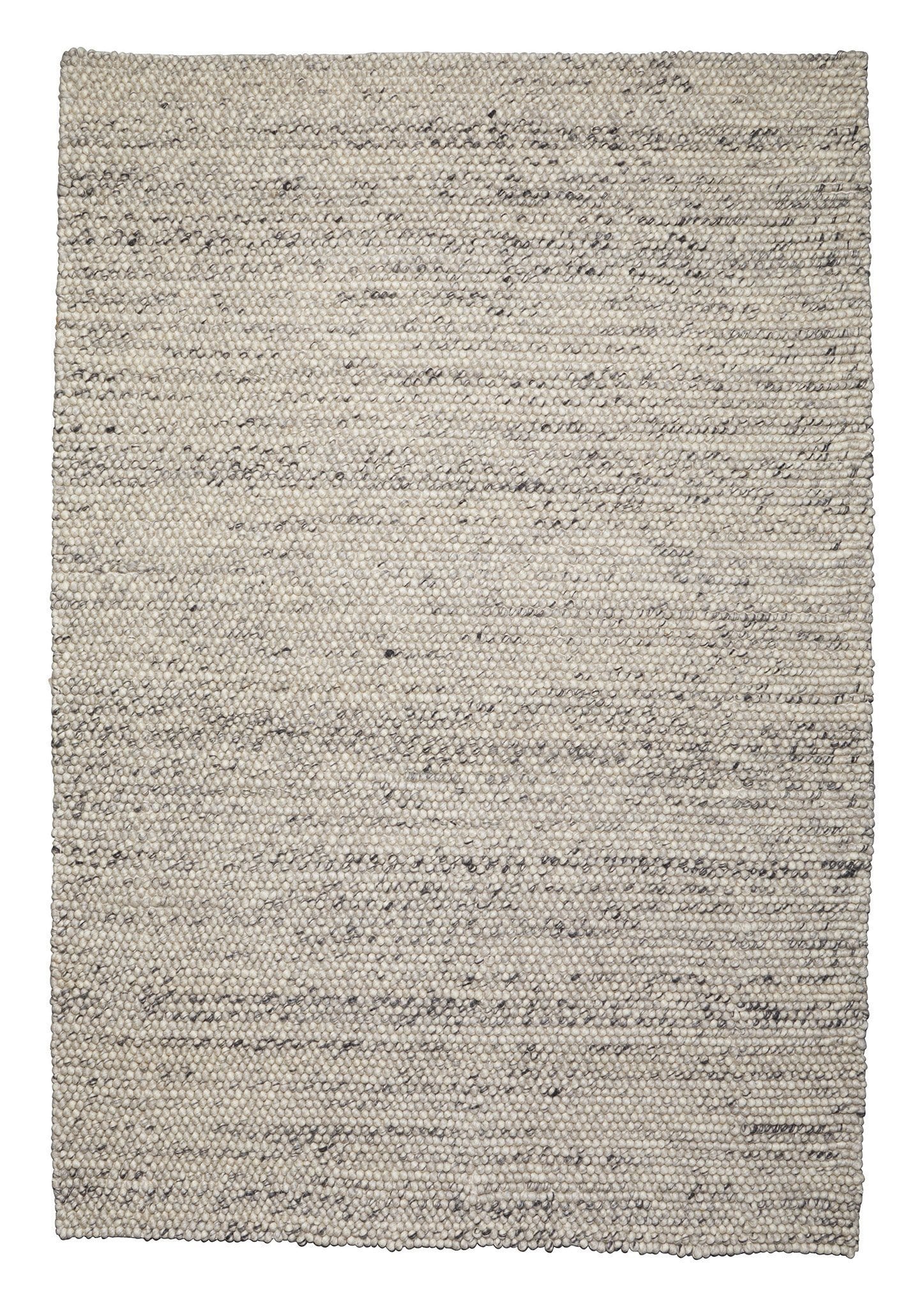 MA Azizah Marble Grey Looped Wool Rug