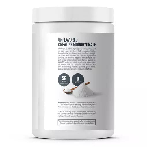Isopure Creatine Monohydrate - Unflavored | 1.1 lb