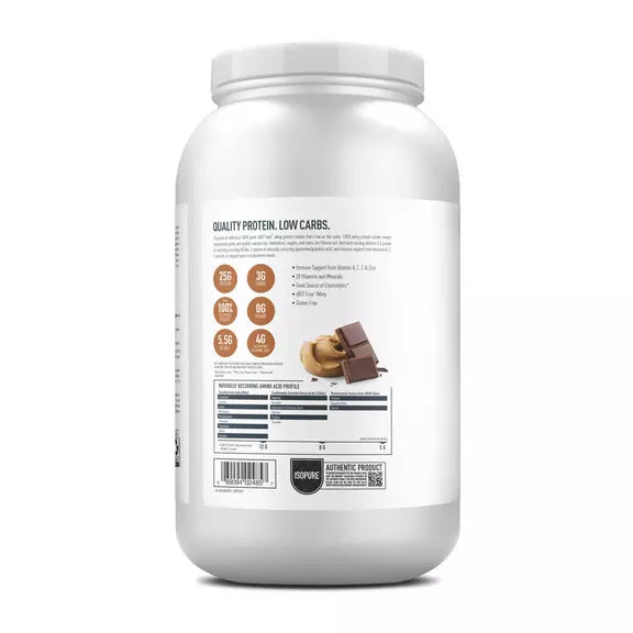 Isopure Zero/Low Carb - Chocolate Peanut Butter | 40 Servings