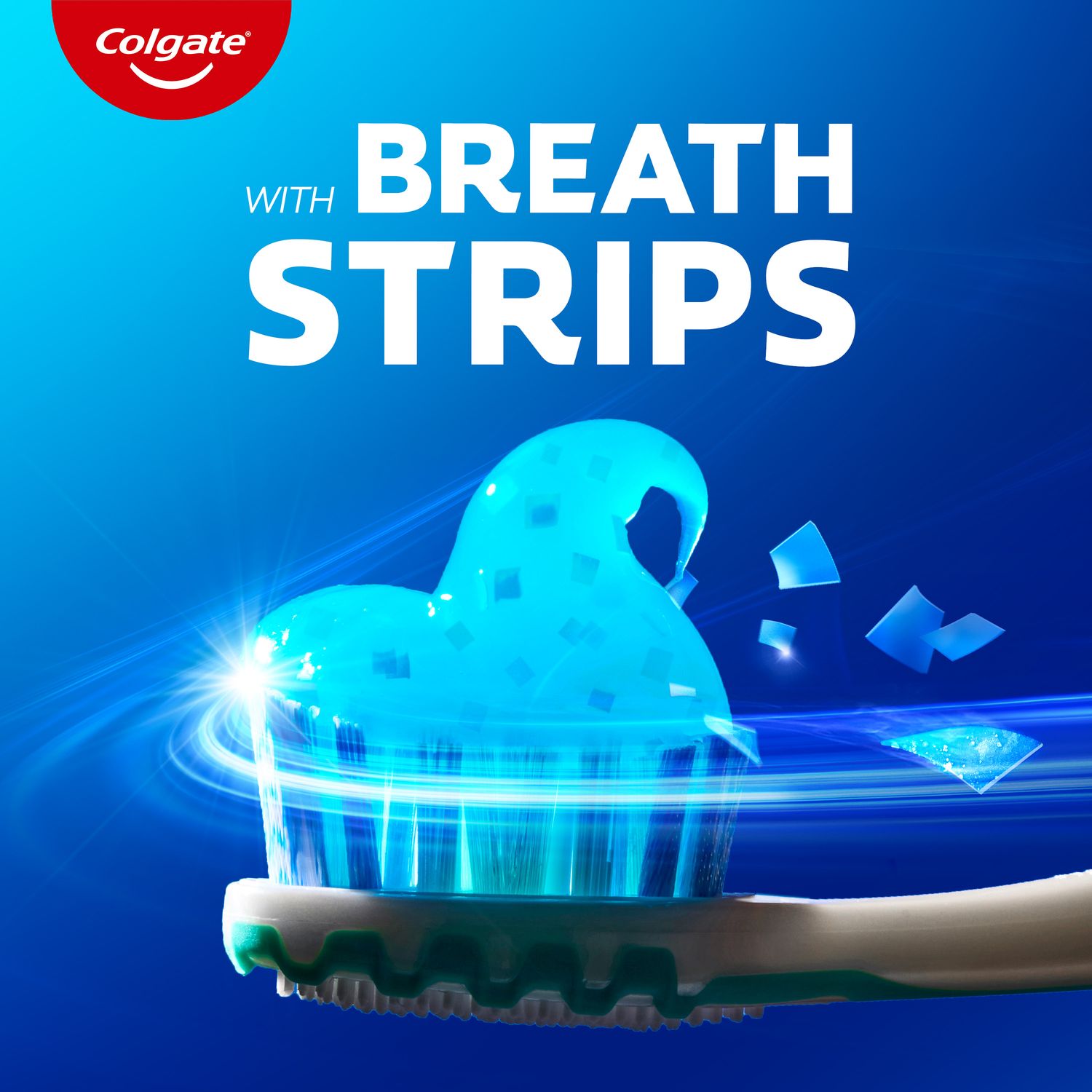 Colgate Max Fresh with Toothpaste with Mini Breath Strips, Cool Mint Toothpaste for Bad Breath