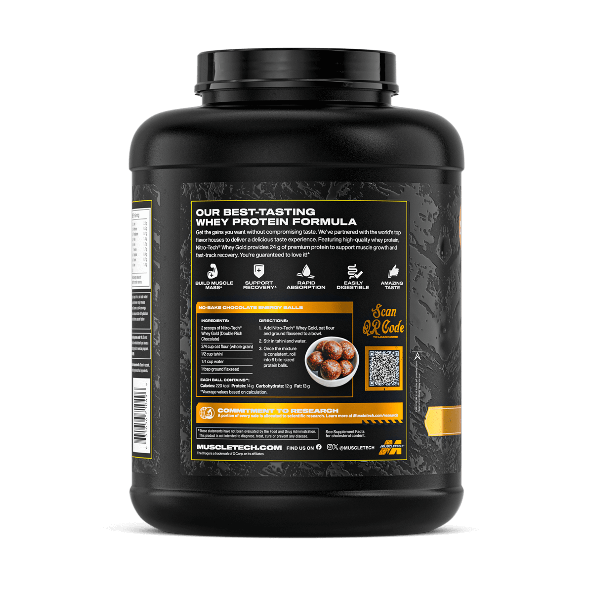 MuscleTech Nitro-Tech Gourmet Whey Protein