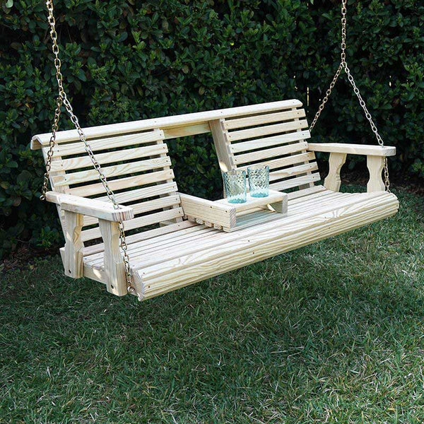 P2P Porchgate Heavy Duty Rollback Console Porch Swing