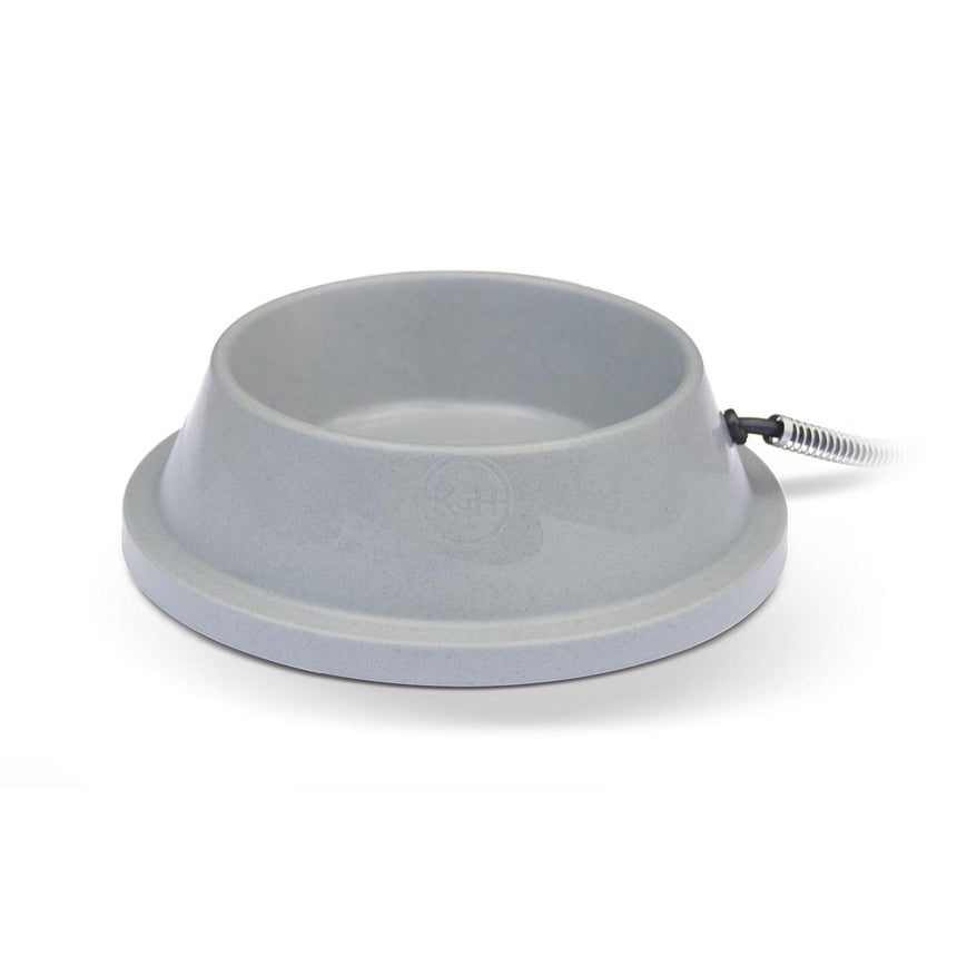 K&H Thermal-Bowl Heated Outdoor Water Bowl - 32 oz