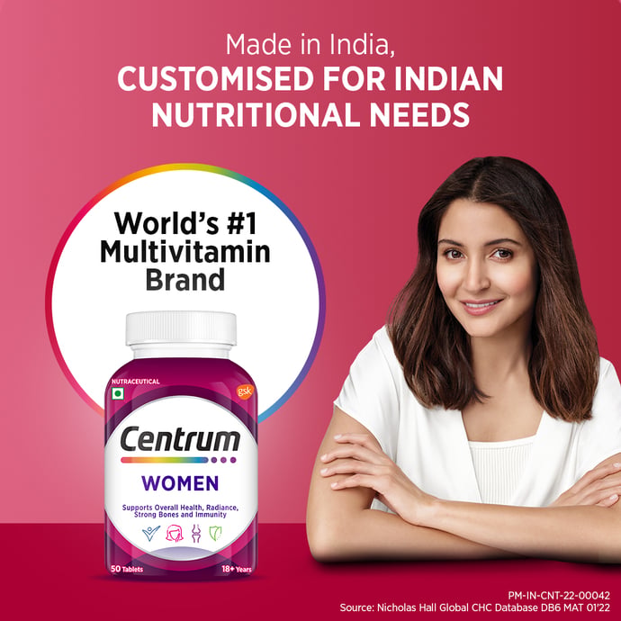 Centrum Women 50 Tablets