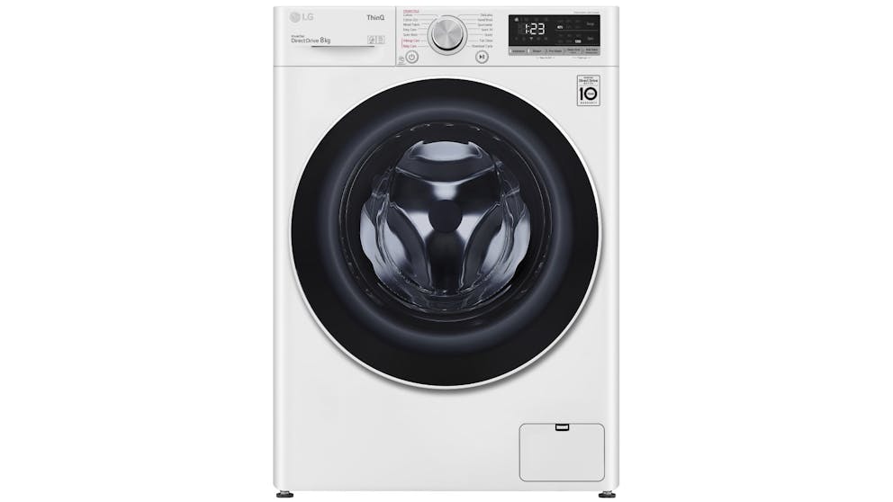 LG Series 5 8kg Front Load Washing Machine White
